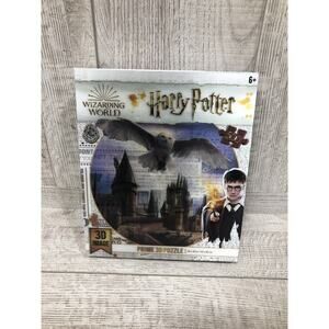 Harry Potter Wizarding World Hogwarts Hedwig 500 Pieces Prime 3D Puzzle Open Box